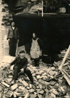 Následky bombardování. Foto Muzeum Blansko