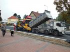 Svitavská ulice dostala poslední vrstvu asfaltu. Foto Michal Záboj