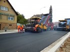 Svitavská ulice dostala poslední vrstvu asfaltu. Foto Michal Záboj