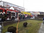 Požár v Boskovicích. Foto HZS JmK