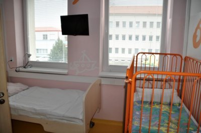 Dětské oddělení boskovické nemocnice nabízí nadstandardní pokoje