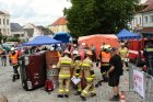Soutěž ve vyprošťování zraněných v Boskovicích. Foto Michal Záboj