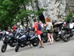 OBRAZEM: Do Sloupu se sjeli motorkáři na deváté Nežij vteřinou