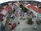 Soutěž ve vyprošťování zraněných v Boskovicích. Foto webcam boskovice.cz