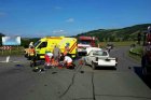 Nehoda u Svitávky. Foto HZS JmK