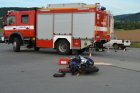 Nehoda u Svitávky. Foto HZS JmK