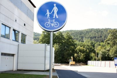 OBRAZEM: Nová cyklostezka na sportovním ostrově v Blansku