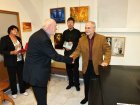 V boskovické Galerii Otakara Kubína vystavuje Sergej Kulina. Foto L. Sušil