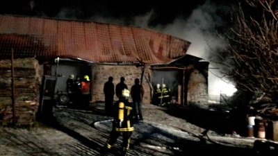 V Ústupu hořela stodola, škoda přesáhne jeden milion korun