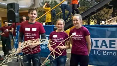 Letovičtí stavaři získali první místo v soutěži Bridge Builder Contest