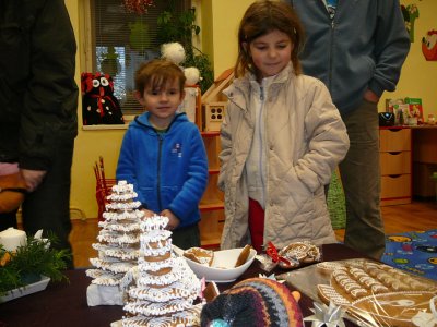 Ve školce v Suchém se uskutečnila tradiční vánoční výstava