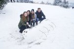 Studenti boskovické střední školy stavěli Sněhuláky pro Afriku
