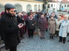 V Boskovicích si připomněli transporty židovských obyvatel města. Foto Luboš Sušil