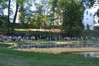 Dětský den v zámeckém parku přilákal stovky návštěvníků. Foto Marie Hasoňová