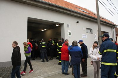 Dobrovolní hasiči a speleozáchranáři dostali v Rudici novou stanici
