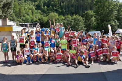 V boskovické Červené zahradě se konal třetí dětský triatlon