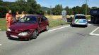 Nehoda u Ráječka. Foto HZS JMK
