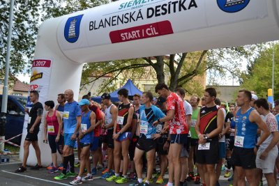OBRAZEM: Blanenská desítka letos zaznamenala rekordní účast