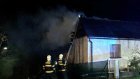Požár v Ludíkově. Foto HZS JmK
