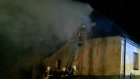 Požár v Ludíkově. Foto HZS JmK