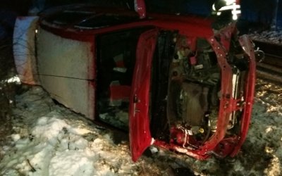 NEHODA: Řidička u Vanovic ráno nezvládla kluzkou silnici