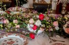 Komnaty zámku zdobí kvetoucí kamélie společně s vzácným porcelánem. Foto archiv NPÚ