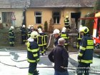 Požár v Černé Hoře. Foto dobrovolní hasiči Černá Hora
