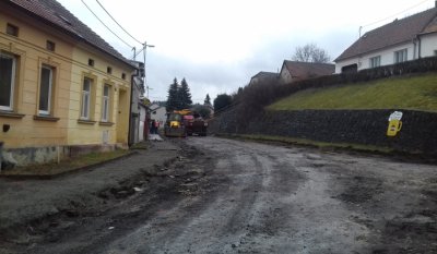 Na Staré Blansko se jezdí objížďkou, opravuje se Komenského ulice