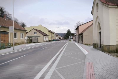 V Boskovicích začala uzavírka frekventované Dukelské ulice