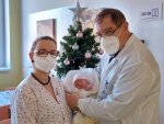 Prvním miminkem letošního roku v boskovické porodnici je Barborka