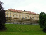 Boskovický zámek dostává novou fasádu, návštěvníci se pak podívají i na balkon