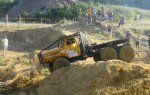 Trucky budou zdolávat náročný terén v drnovické pískovně