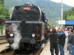 V Blansku jezdil historický autobus i parní vlak