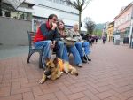 V centru Blanska soutěžili vodicí psi pro nevidomé