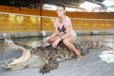 Veronika Hladíková: Sedět na krokodýlovi bylo šílené, ale stálo to za to